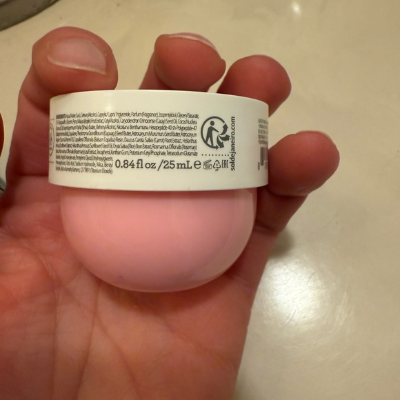 5 for $25! Mini Sol de Janeiro Pink Elasti-Cream - Picture 3 of 3